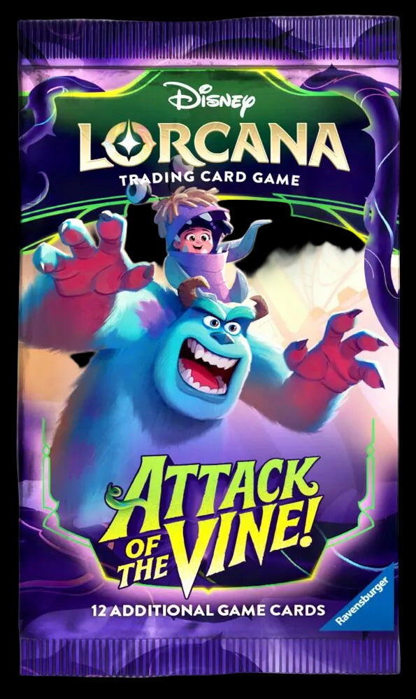Disney Lorcana: Attack of the Vine! Booster Pack NM