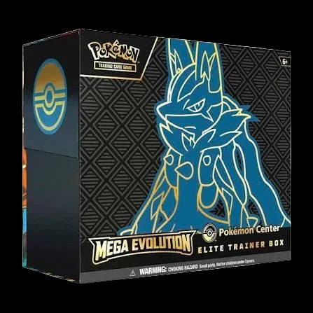 Mega Evolution Pokémon Center Elite Trainer Box — Mega Lucario — 11 packs