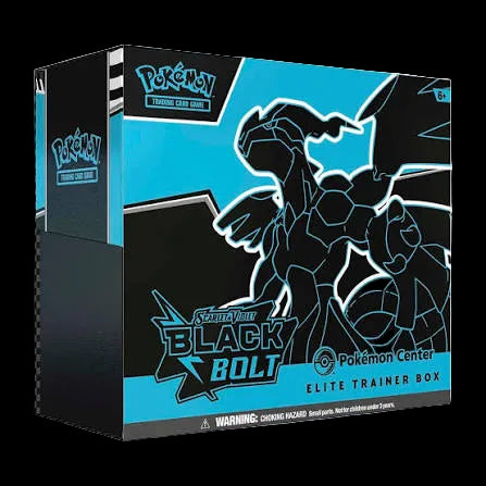 Black Bolt Pokémon Center Elite Trainer Box — 11 packs