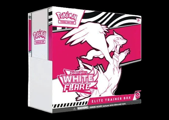 White Flare Elite Trainer Box — 9 packs