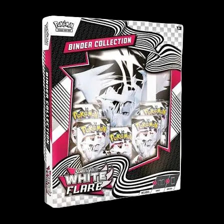 White Flare Binder Collection — 5 packs
