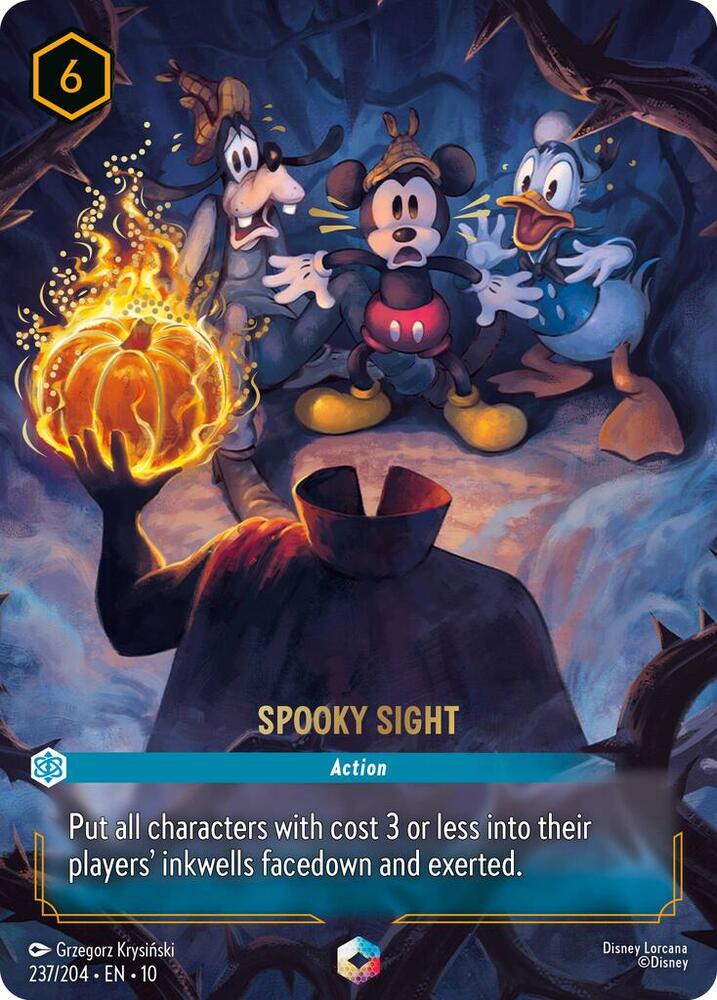 Spooky Sight - Enchanted Disney Lorcana Whispers in the Well 237/204 NM