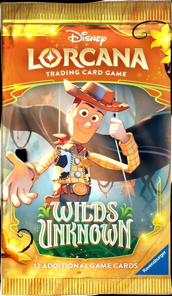 Disney Lorcana: Wilds Unknown Booster Pack NM