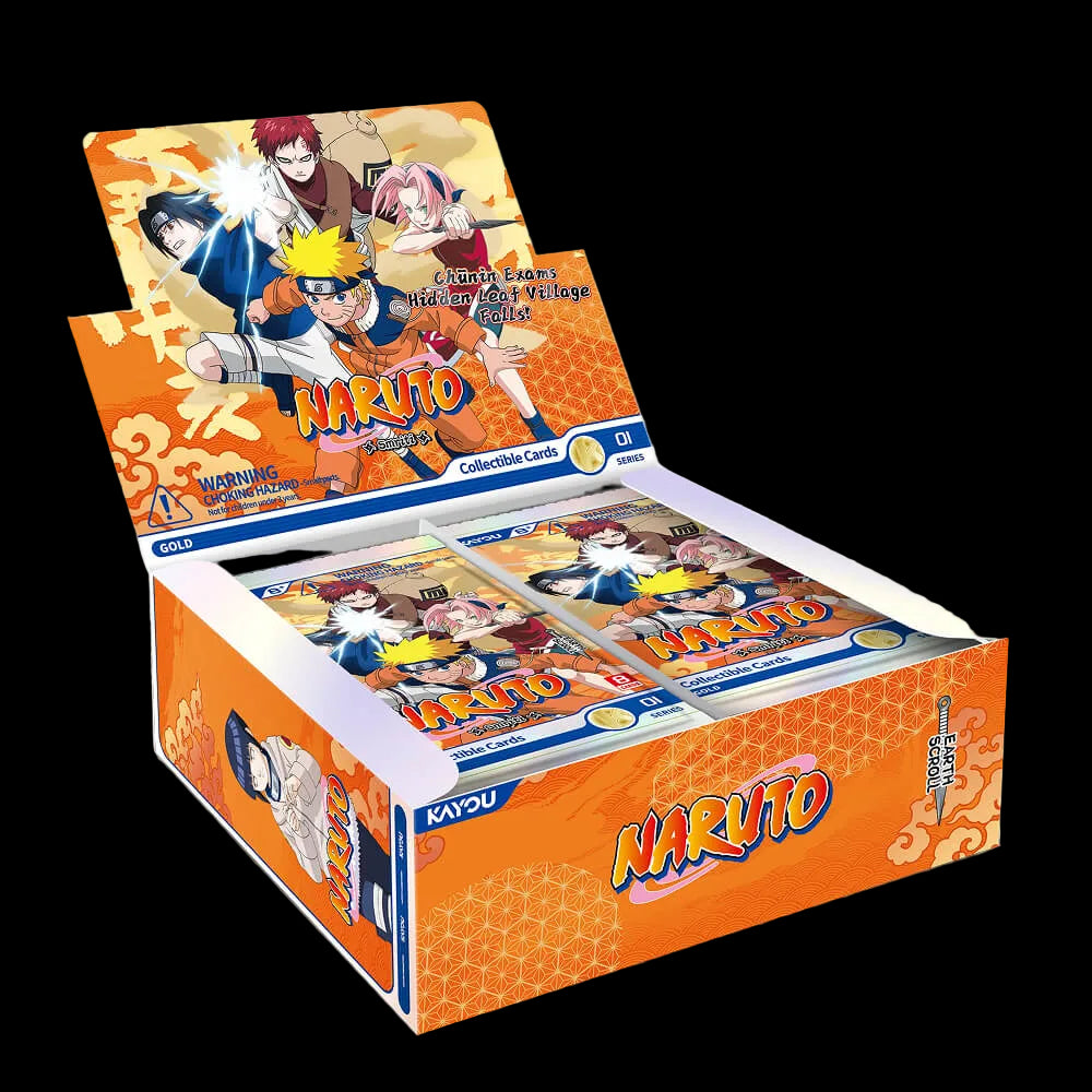 Naruto - SMRITI Collectible Cards - Earth Scroll Series 1 - Booster Box