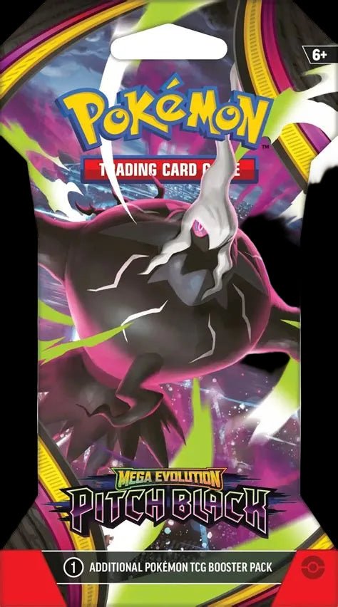 Pitch Black Sleeved Booster Pack - 1 pack