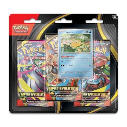 Mega Evolution 3-Pack Blister — 3 packs