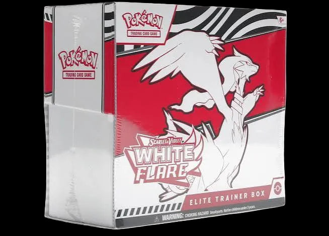 White Flare Pokémon Center Elite Trainer Box — 11 packs