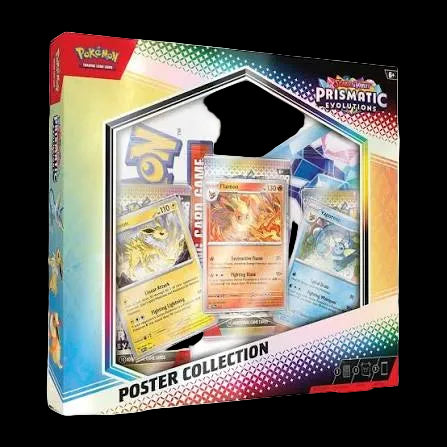 Prismatic Evolutions Poster Collection — 3 packs
