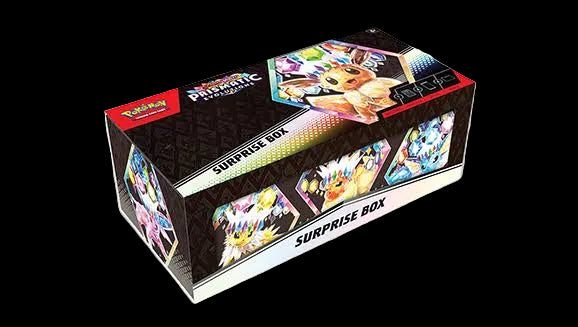 Prismatic Evolutions Surprise Box — 4 packs